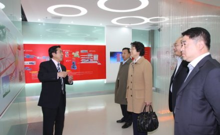 市委常委、市統戰部長臧愛民到公司調研